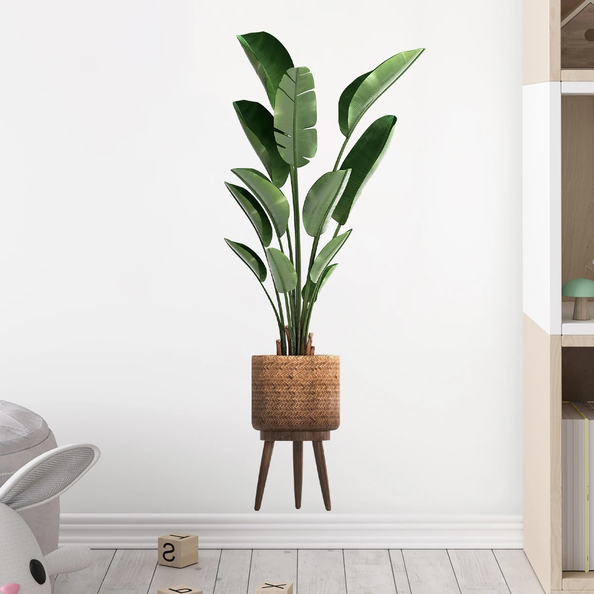 Badminton Live - Simulation Green Plant Ornamental Potted Wall