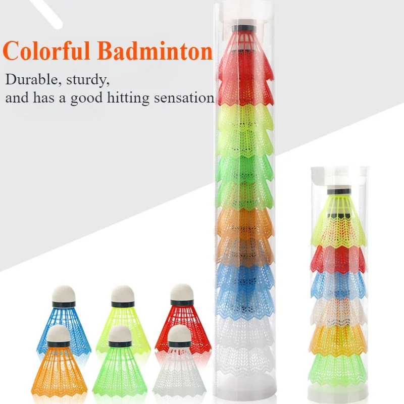 Badminton Bwf - 12 Pcs/Set Colorful Shuttlecocks Badminton Foam