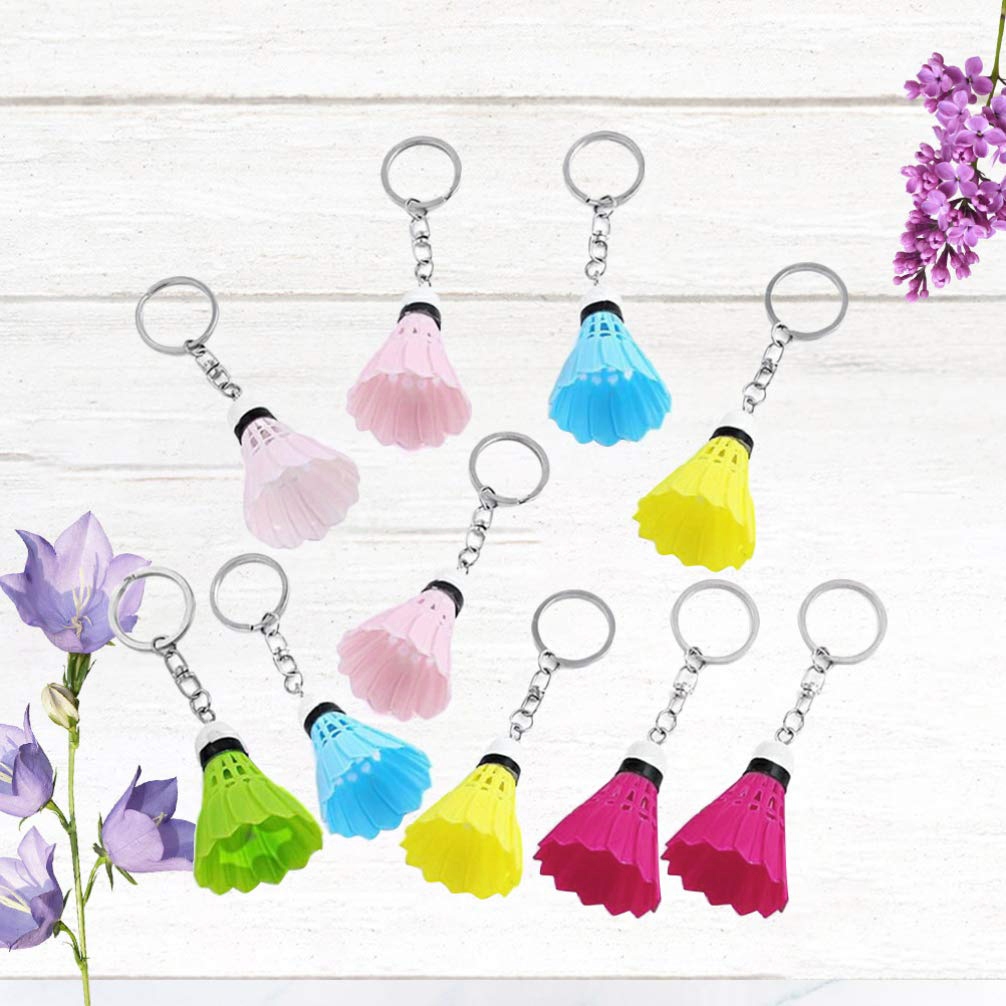 60Pcs 6 Colors Cute Badminton  - Badminton Bwf 评论和价格