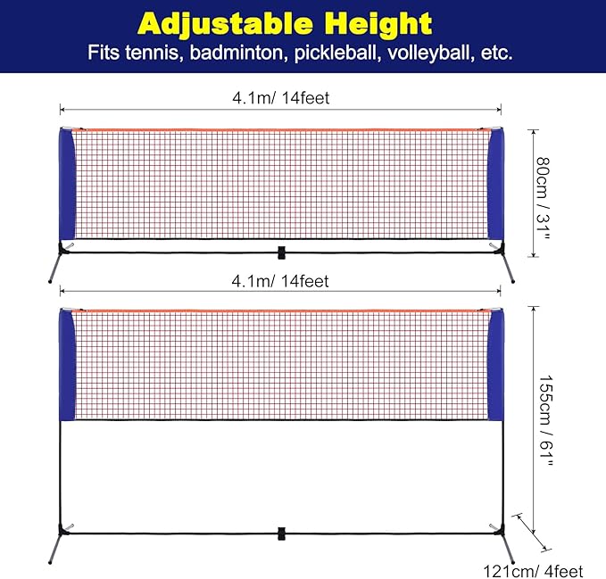 Portable Badminton Net Small S - Badminton Ina 评论和价格