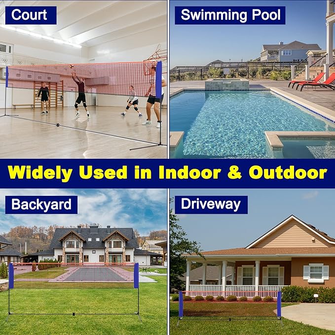 Portable Badminton Net Small S - Badminton Ina 评论和价格