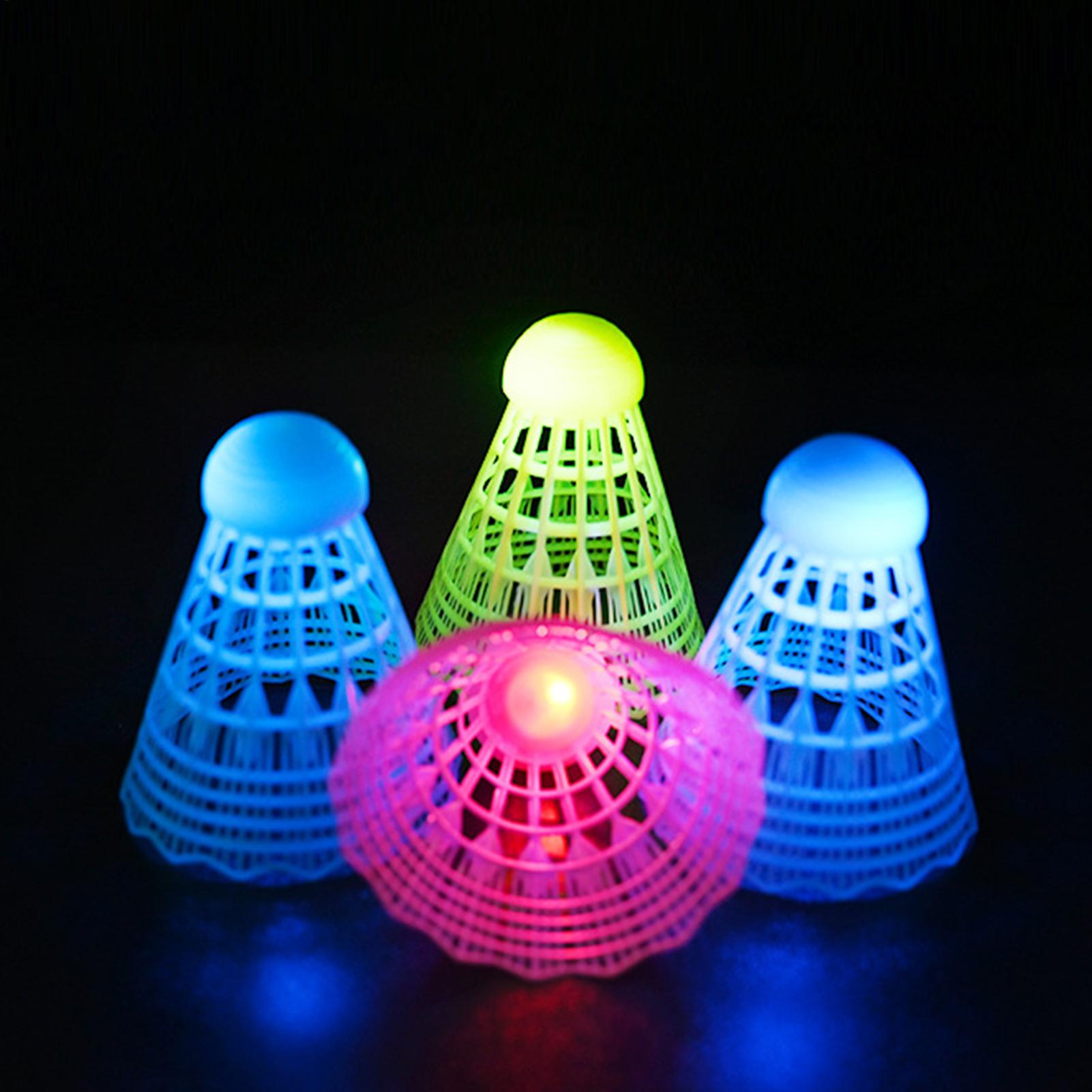 3Pcs LED Badminton Ball Glowin - Badminton Bwf 评论和价格