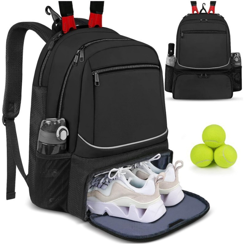 Large Capacity Tennis Backpack - Badminton Vs Tennis 评论和价格