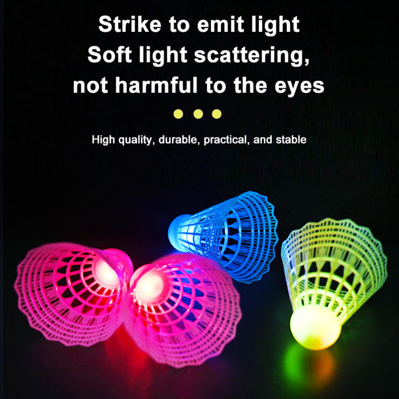3pcs LED Badminton Shuttlecock - Badminton Bwf 评论和价格