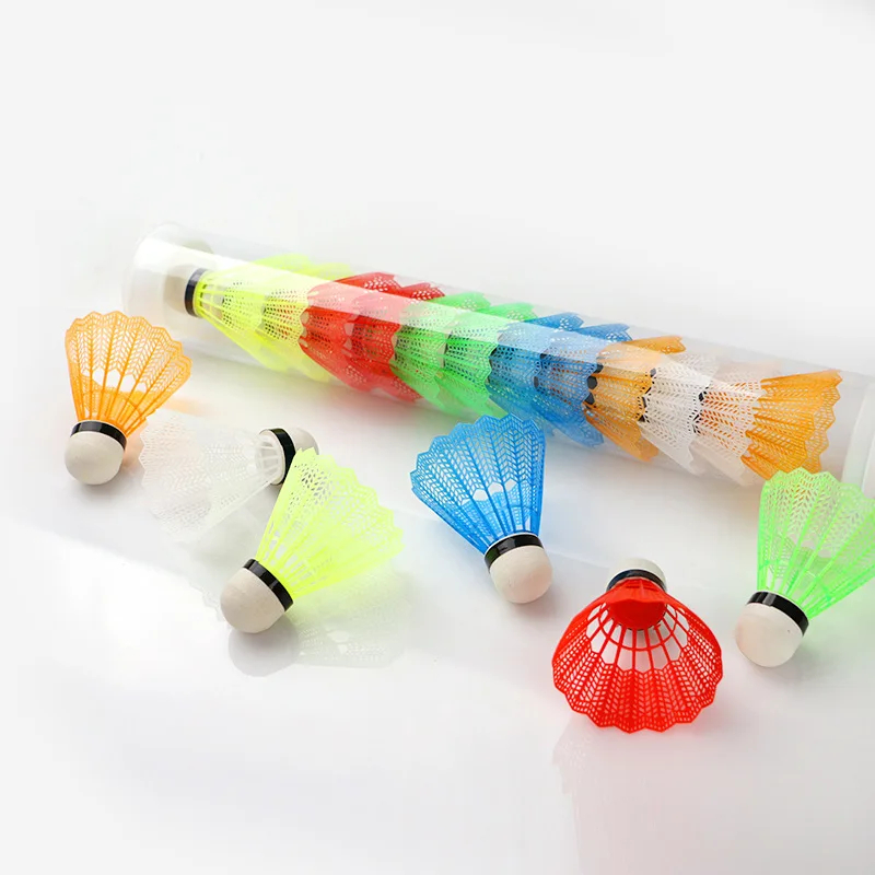 12 Pcs/Set Colorful Shuttlecoc - Badminton Bwf 评论和价格