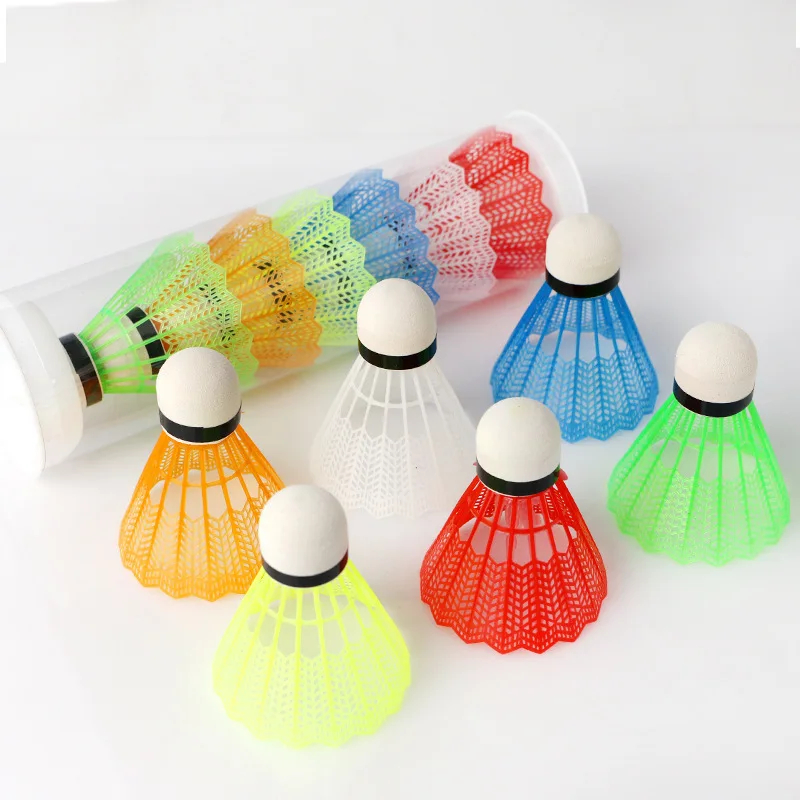 12 Pcs/Set Colorful Shuttlecoc - Badminton Bwf 评论和价格
