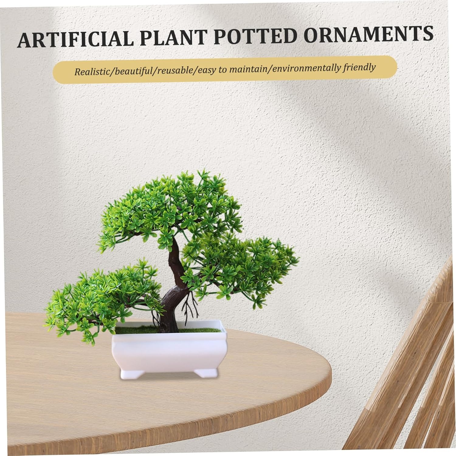 1/2Pcs Artificial Bonsai Tree  - Badminton Live 评论和价格